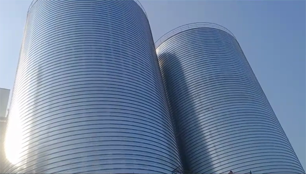 宜昌2座混凝土高架卷板仓